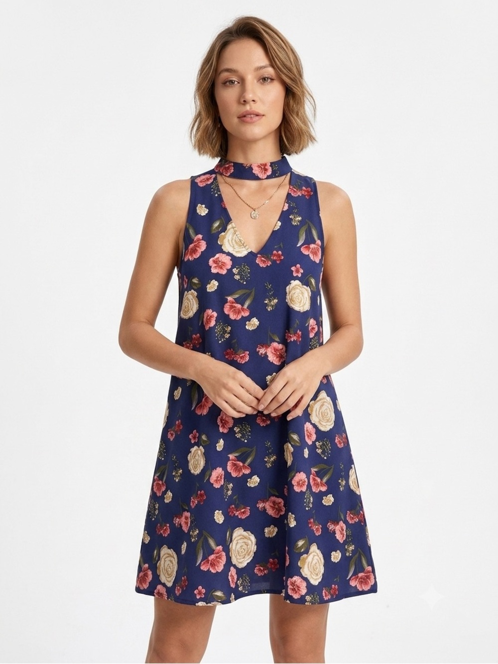 Layered With Love Floral Swing Dress
